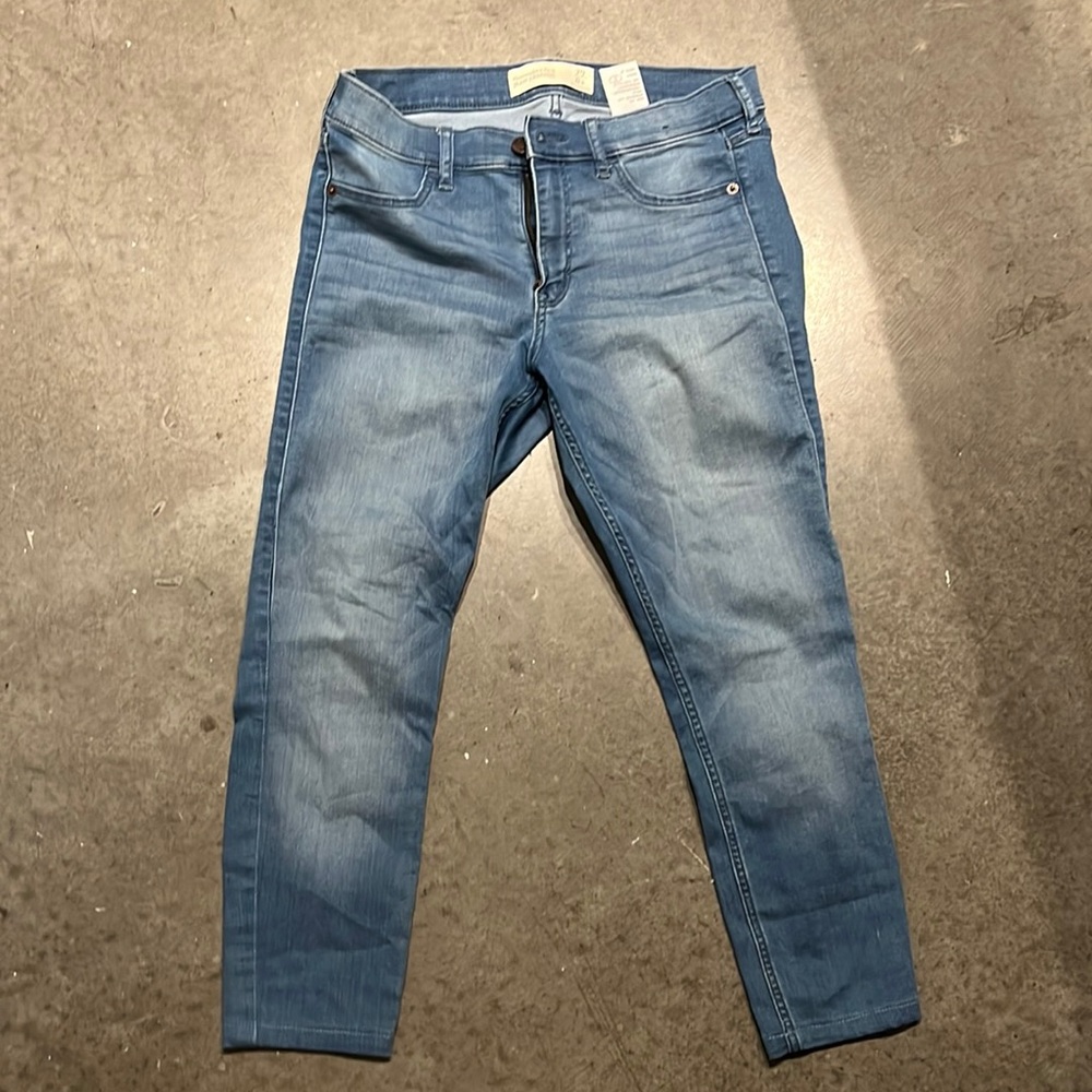 Abercrombie and Fitch blue Jean legging